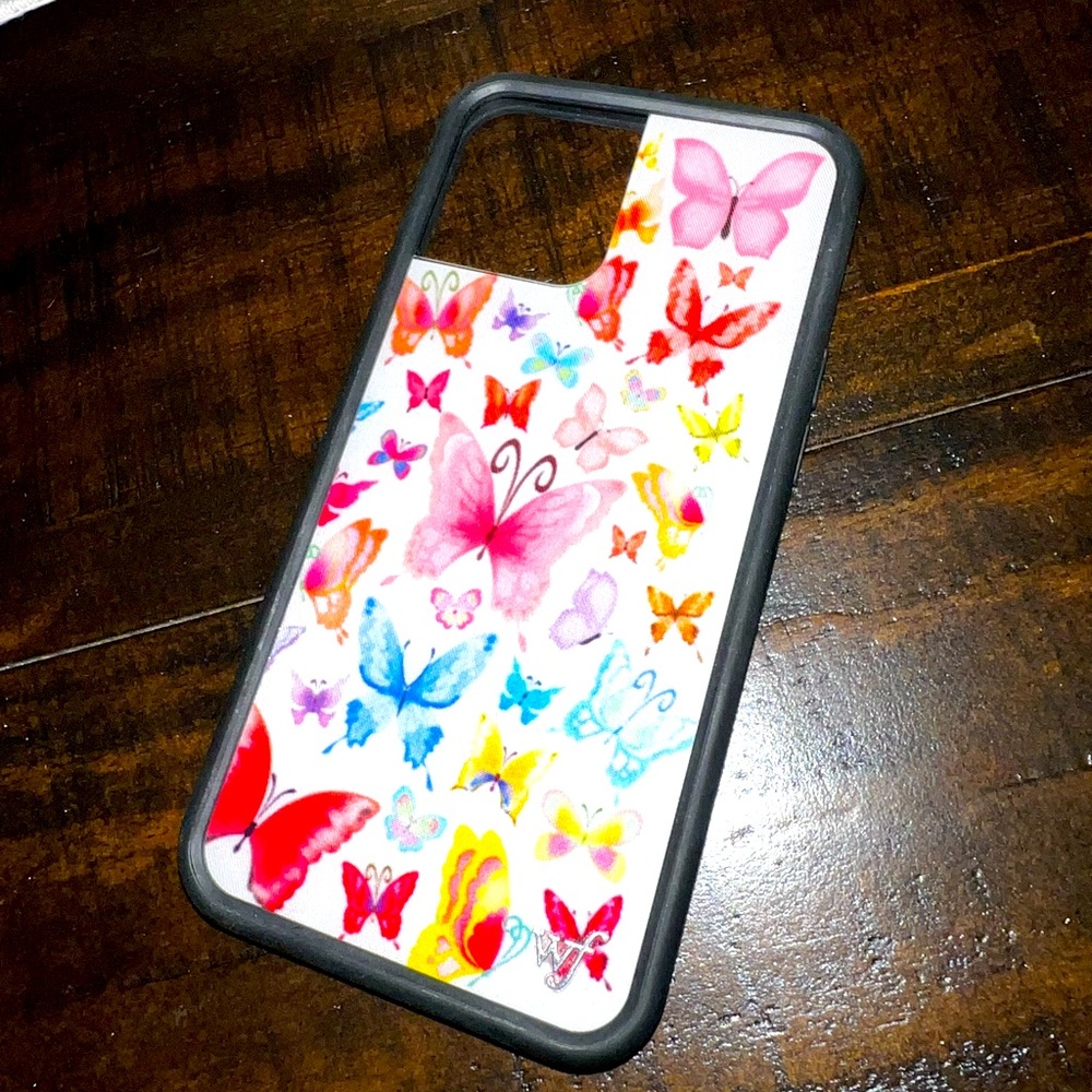 White butterfly iPhone 12 Pro Max